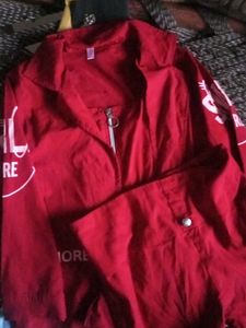 Red Jacket &amp; Pants Set