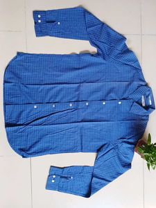 Blue Checkered Shirt