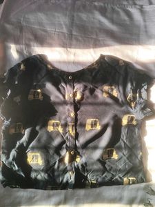 Funky 'Auto Rickshaw' Print Top