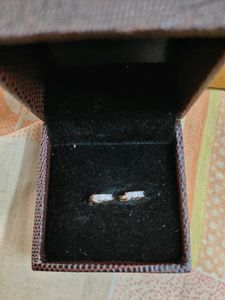 Rose Gold Plated Ring Type Second Stud