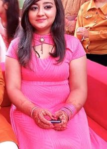 Partywear Pink Gown