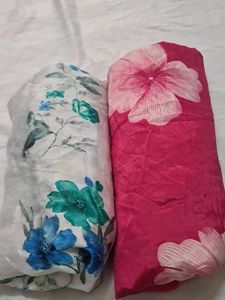 Floral Print Fabric In Combo 480/-