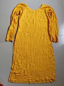 Yellow Kurta only top