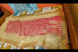 Elegant Embroidered Saree