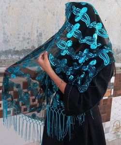 Sequinned 🥀 Dupatta🌠cum Scarf