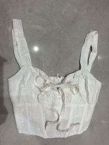 White S Size Corset Top