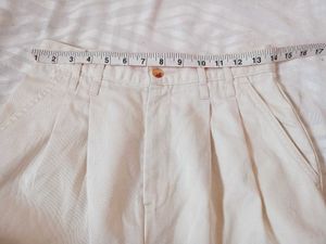 Beutiful Plates High Waist Korean Pant