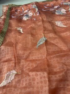 Embroidered Floral Saree