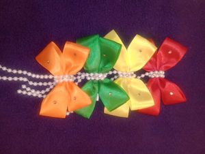 Decorative Ribbon Bows (Set of 4)