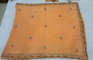 Elegant Embroidered Saree