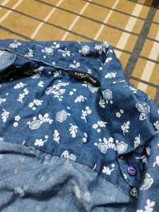 Dark Blue Shirt