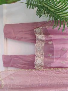 Partywear Designer Kurti Set With Dupatta