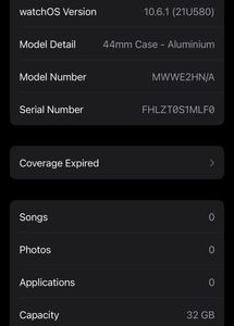 Apple Watch Series 5 GPS + Cellular (Black Strap)