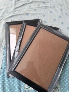 Set of 3 Black Picture Frames