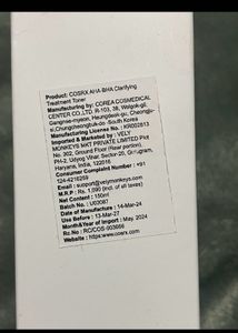 Cosrx Aha/bha Toner