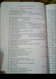 Marketing, Economics and Banking Book in English ( Lucents ) Bank Book, Book