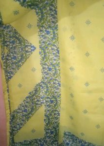 Beautiful Yellow 🟡 Saree