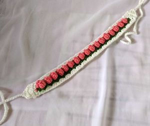 Crochet Tulip Headband