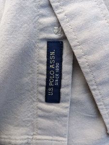 U.S. Polo Assn. Beige Shirt