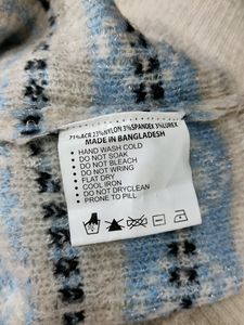 Bare Denim White Sweater ( Women)