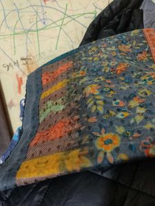 Floral Print Winter Kurta Set