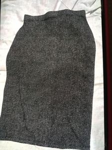 Printed Pencil Skirt
