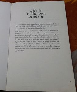&#34;Life is What You Make It&#34; by Preeti Shenoy.