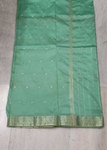 Sea Green Saree