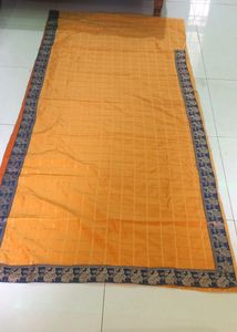 Checks Print Saree