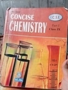 Selina Concise Chemistry, Class 9th, Icse