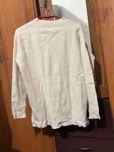 Beige Mock Neck pullover