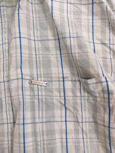 Men&#39;s Check Casual Shirt | Blue Lower