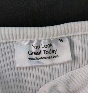 💮 Littlebox Corset-style Crop Top