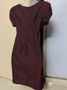 Pintrest Marron Layered Bodycott One Piece