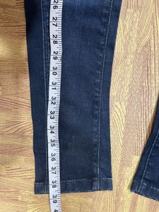 Men New  Denim Blue Unique Jeans