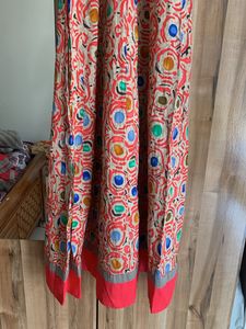 Ethanic Gown With Strug