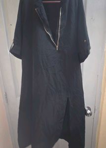 Black Dress with Zipper