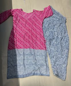 🩷Beautiful Double Shade Cotton Suit🩷