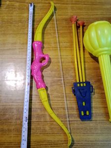 Bow and Arrow Set + Hanuman Mace