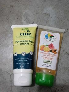 Pigmentation Repair Cream + Facewash