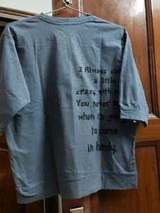 Cartoon Print Tee | Boxy Oversized