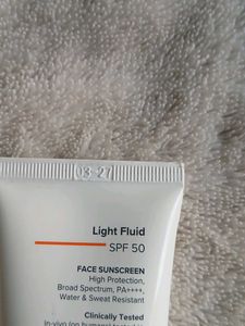 Minimalist SPF 50 Sunscreen