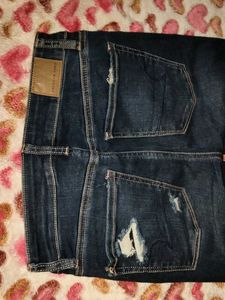 Distressed American Eagle Jeans