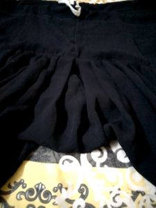 Black Crepe Salwar