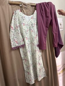 2 kurta with one pant