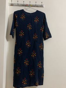 Dark Blue Kurta