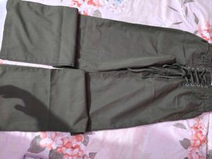 Both Jeans And Green Korean Pants AreXS ..