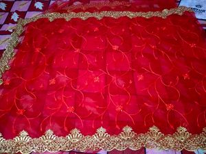 Red Saree