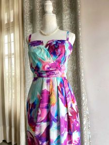 Floral Print Maxi Dress