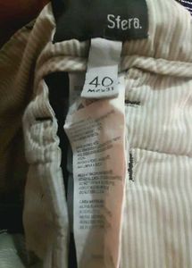 DARK BROWN CORDUROY JEANS